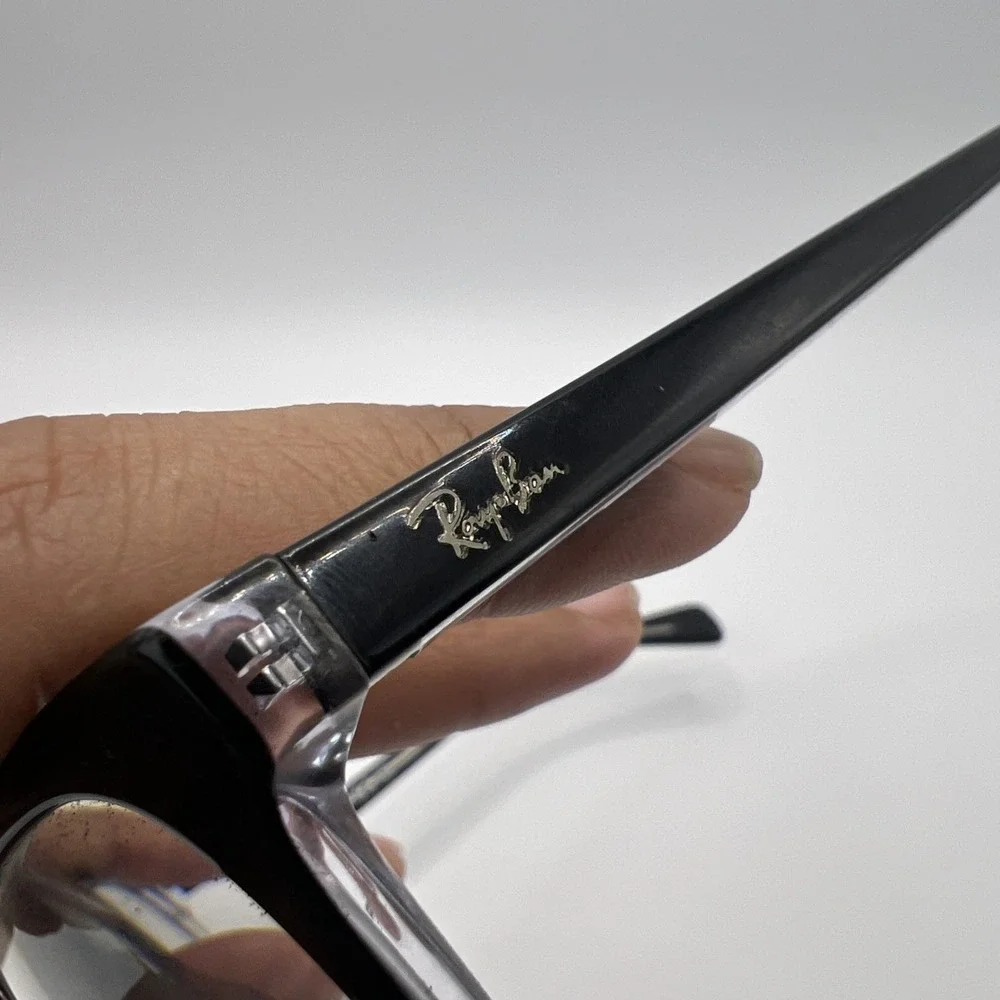 Ray-Ban RB 5362 2034 Black Full Rim Plastic Eyeglasses 54-17-140 Frames Only #3